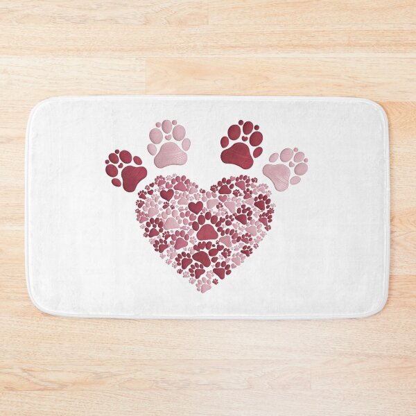 Item preview, heart paw print  designed and sold by jkrphoto.