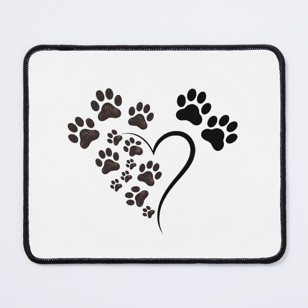 Item preview, heart paw print  designed and sold by jkrphoto.
