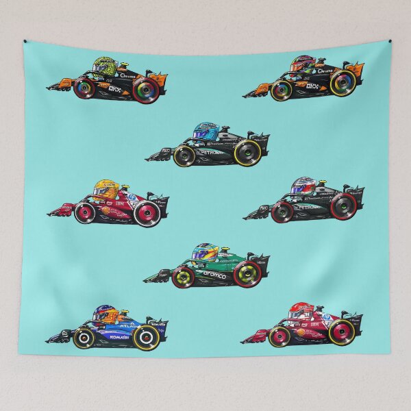 Item preview, Formula 1 drivers cars 2025 sketch pack designed and sold by Pink Polar F1.