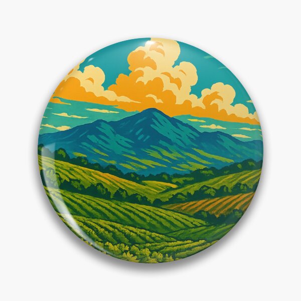 Item preview, Napa Valley California Vineyard Landscape designed and sold by Aryabek.