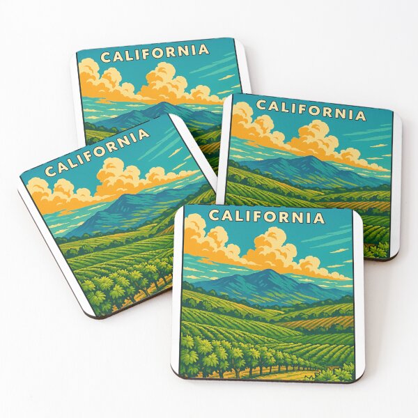 Item preview, Napa Valley California Vineyard Landscape designed and sold by Aryabek.