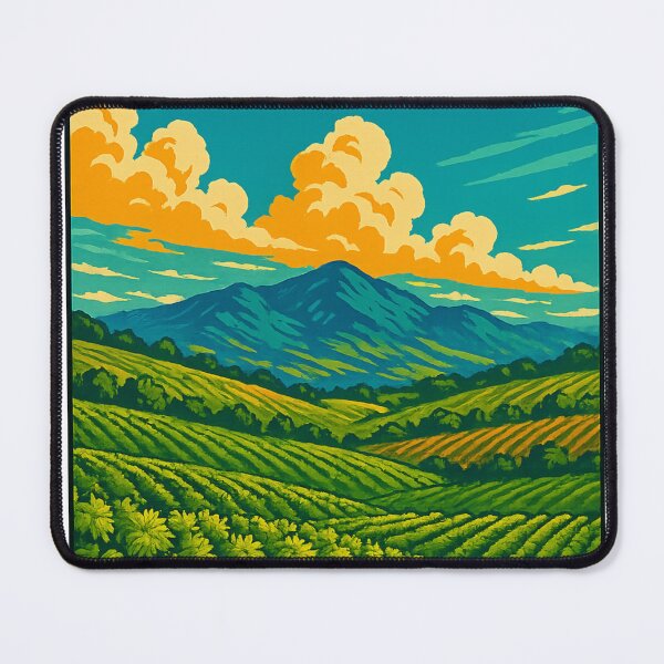 Item preview, Napa Valley California Vineyard Landscape designed and sold by Aryabek.