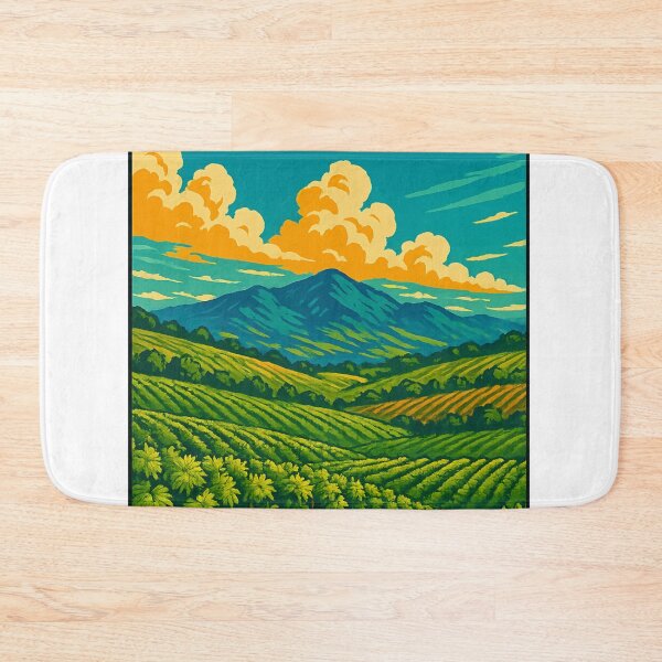Item preview, Napa Valley California Vineyard Landscape designed and sold by Aryabek.