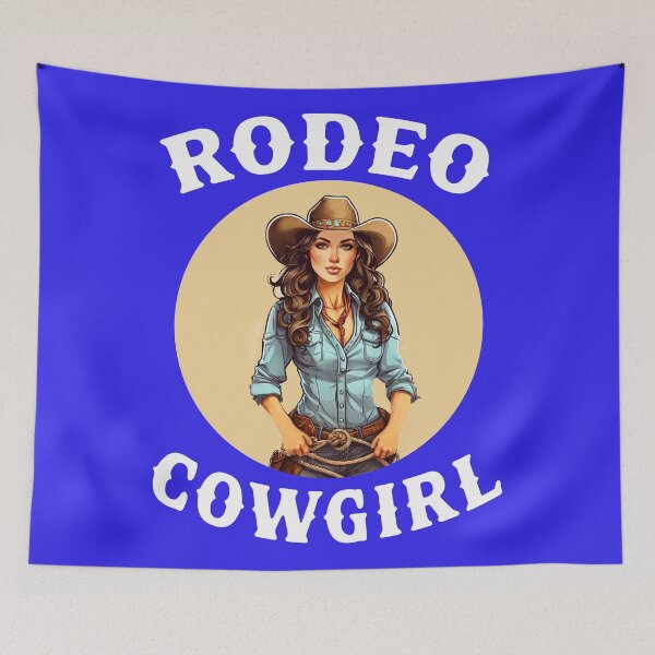 Artikelvorschau, Rodeo-Cowgirl-Design 4 entworfen und verkauft von DigitalandPhoto.