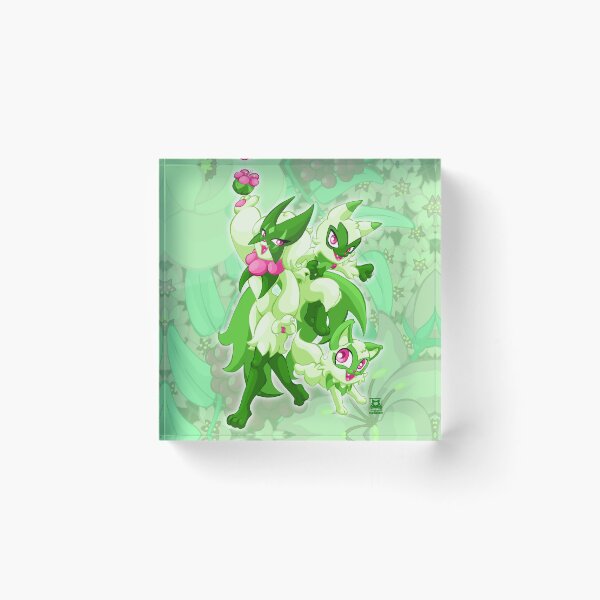 Item preview, Grassy Kitties! designed and sold by Happy Bitey Snake.