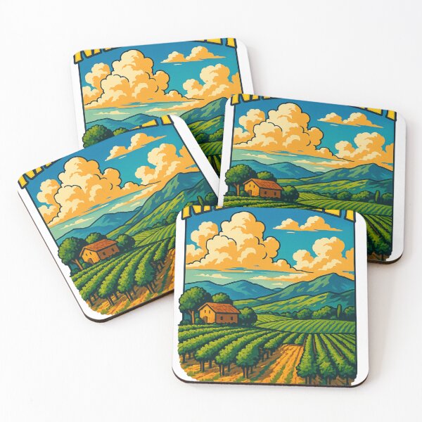 Item preview, Napa Valley Wine Country Fields California designed and sold by Aryabek.