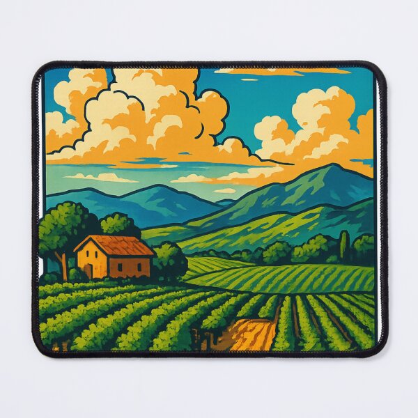 Item preview, Napa Valley Wine Country Fields California designed and sold by Aryabek.