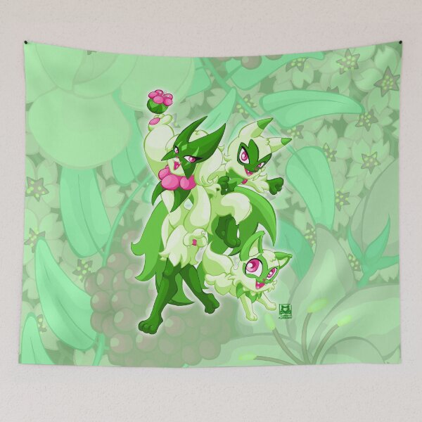 Item preview, Grassy Kitties! designed and sold by Happy Bitey Snake.
