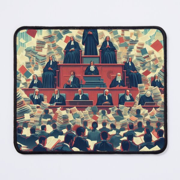Item preview, Chaos in the courtroom designed and sold by Sigtrix.