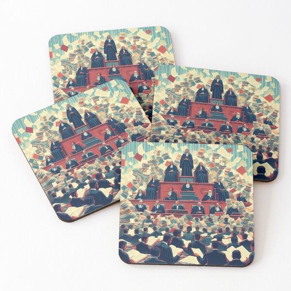 Item preview, Chaos in the courtroom designed and sold by Sigtrix.