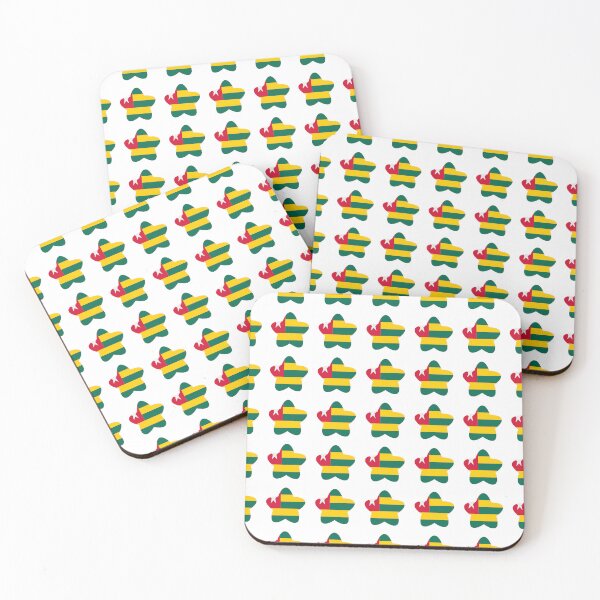Item preview, Togo Flag Star Pattern designed and sold by TheIconSmith.
