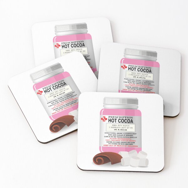 Item preview, Prescription hot cocoa - LIGHT PINK designed and sold by StellarFX.