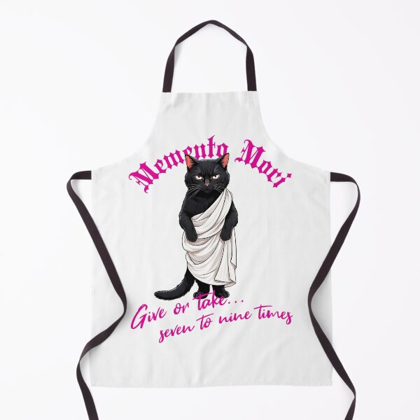 Item preview, Stoic Cat Memento Mori Funny Quote designed and sold by Dago345.