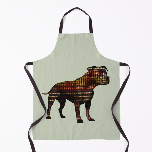 Item preview, Harlequin Staffordshire Bull Terrier  designed and sold by NikkiBear67.