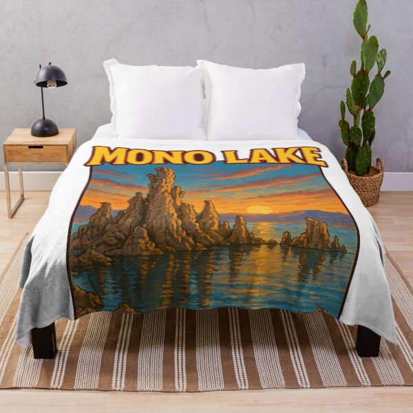 Item preview, Mono Lake Sunset with Tufa Formations California designed and sold by Aryabek.