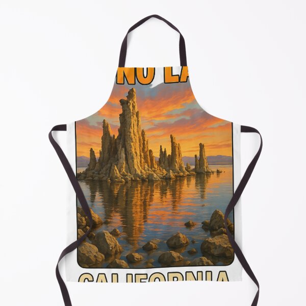Item preview, Mono Lake Tufa Spires California Landscape designed and sold by Aryabek.