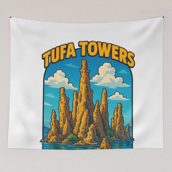 Item preview, Tufa Towers Mono Lake California Natural Wonder designed and sold by Aryabek.