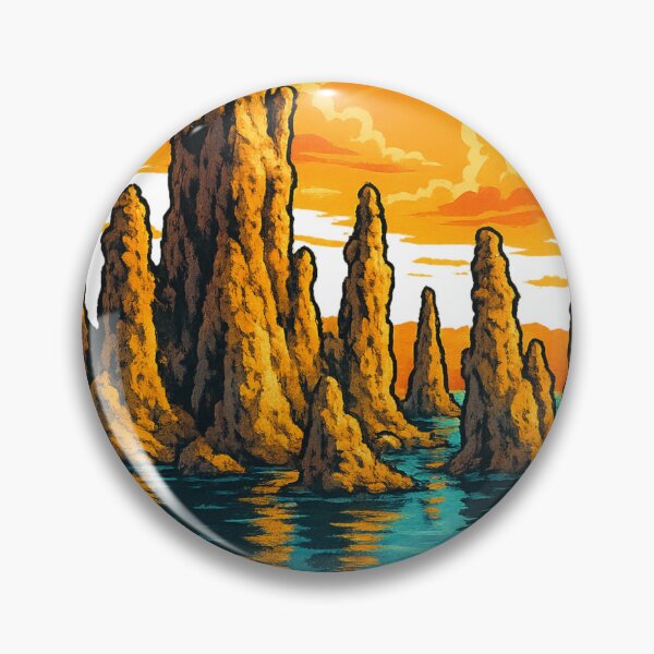 Item preview, Tufa Towers Sunset at Mono Lake California designed and sold by Aryabek.