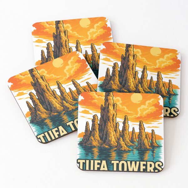 Item preview, Tufa Towers Sunset at Mono Lake California designed and sold by Aryabek.