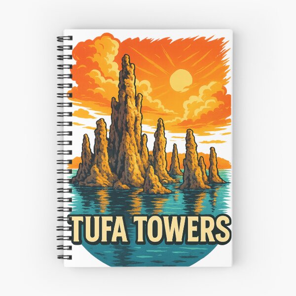 Item preview, Tufa Towers Sunset at Mono Lake California designed and sold by Aryabek.