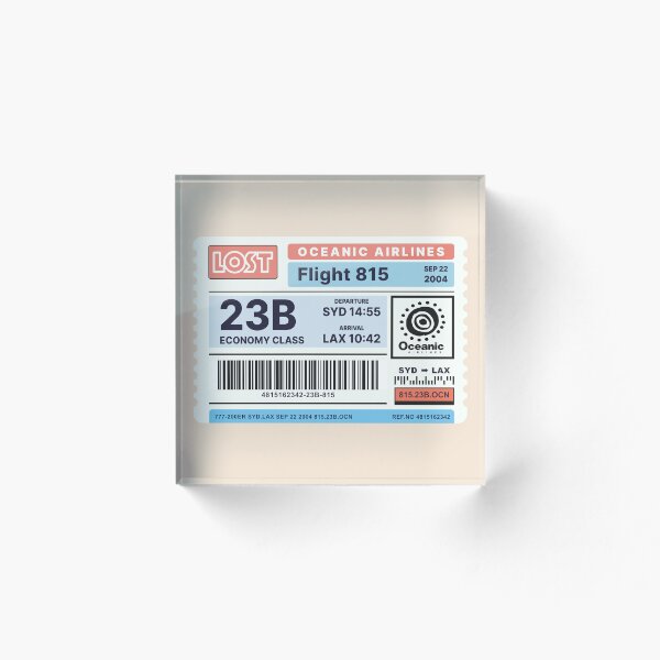 Item preview, Oceanic Airlines Ticket (Lost TV Show) designed and sold by widmore.