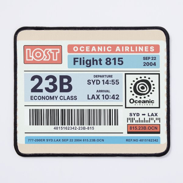 Item preview, Oceanic Airlines Ticket (Lost TV Show) designed and sold by widmore.
