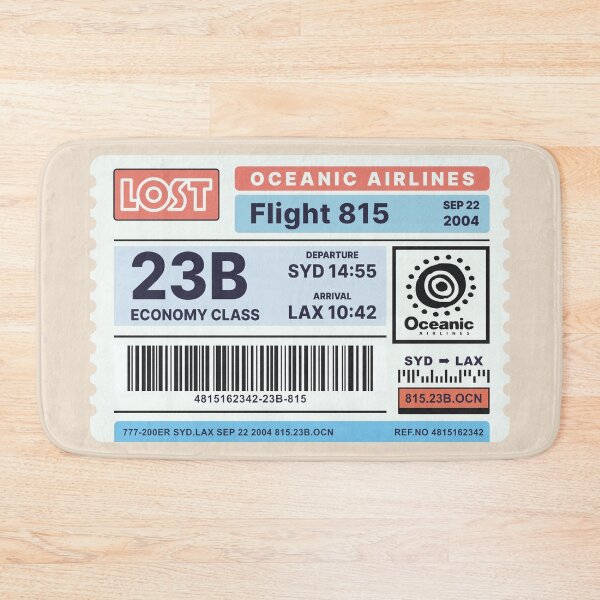 Item preview, Oceanic Airlines Ticket (Lost TV Show) designed and sold by widmore.