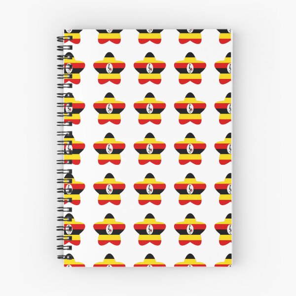 Item preview, Uganda Flag Star Pattern designed and sold by TheIconSmith.