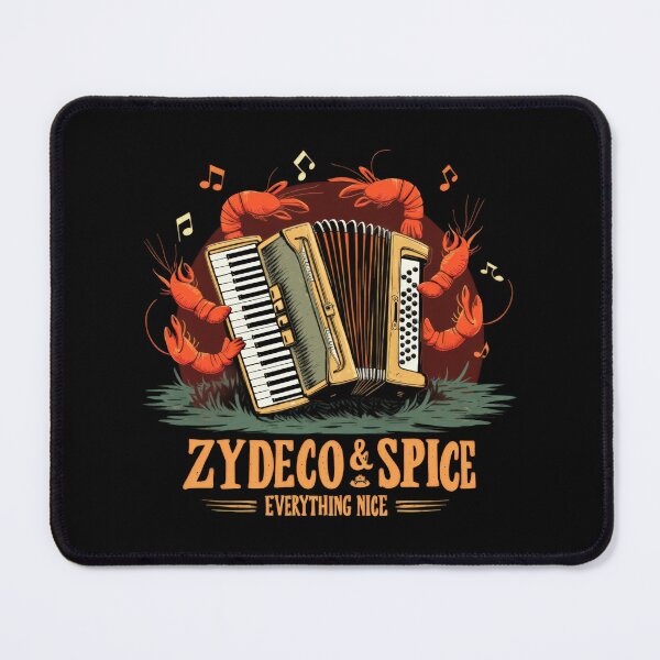 Item preview, Zydeco and Spice Creole Accordion Vibes designed and sold by Whimsy Pixels.