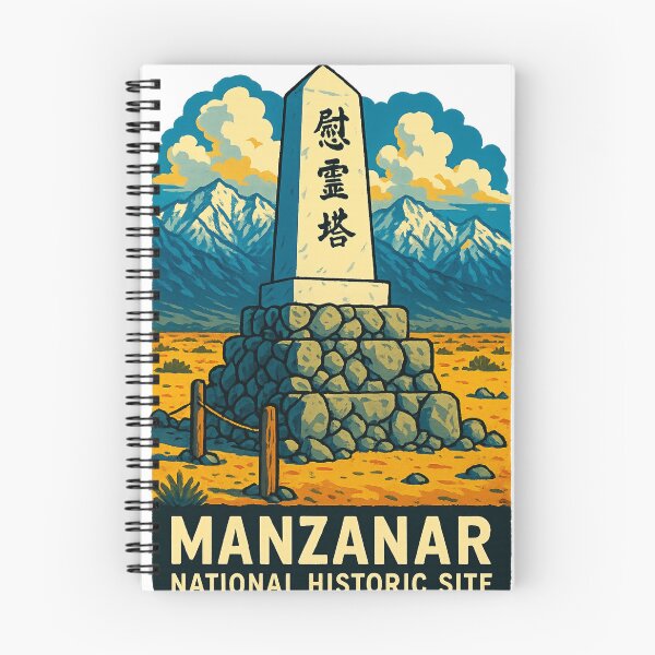 Item preview, Manzanar Memorial Monument Sierra Nevada California designed and sold by Aryabek.