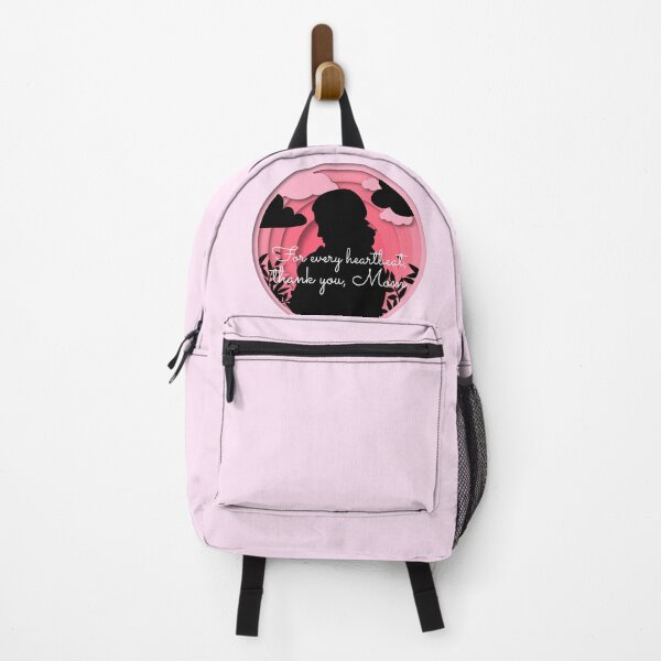 Item preview, For Every Heartbeat Thank You Mom Silhouette Mother Holding Baby with Pink Clouds designed and sold by The Sun Brings Light.