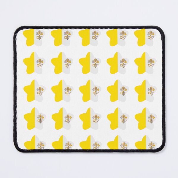 Item preview, Vatican City Flag Star Pattern designed and sold by TheIconSmith.