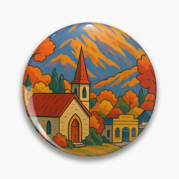 Item preview, Arrowtown Autumn Scene Otago New Zealand designed and sold by Aryabek.