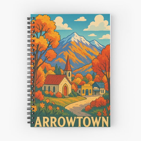 Item preview, Arrowtown Autumn Scene Otago New Zealand designed and sold by Aryabek.