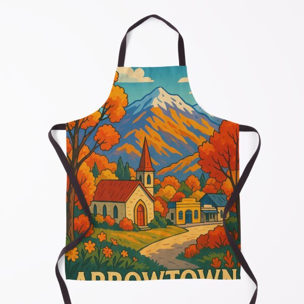 Item preview, Arrowtown Autumn Scene Otago New Zealand designed and sold by Aryabek.