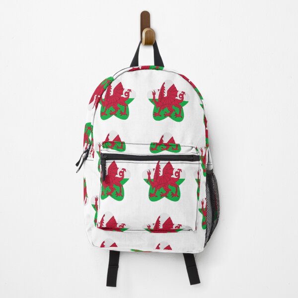 Item preview, Wales Flag Star Pattern designed and sold by TheIconSmith.