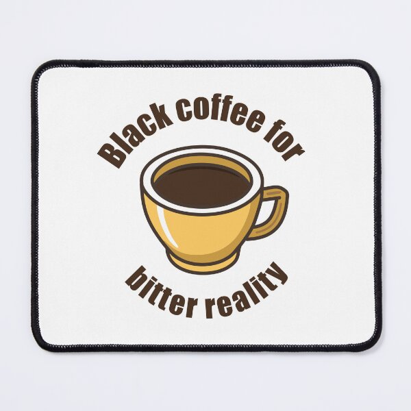 Item preview, Strong coffee illustration black coffee in a cup designed and sold by Eva-Designs-.