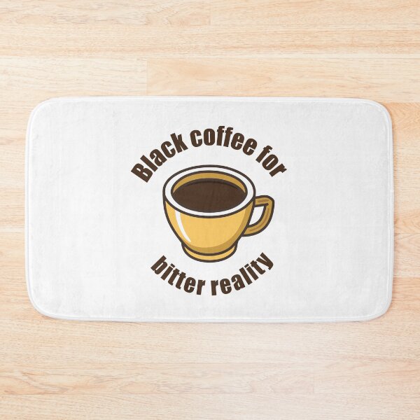 Item preview, Strong coffee illustration black coffee in a cup designed and sold by Eva-Designs-.