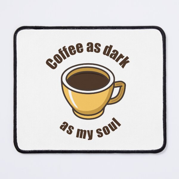 Item preview, Strong, dark coffee for the soul illustration black coffee in a cup designed and sold by Eva-Designs-.