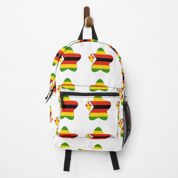 Item preview, Zimbabwe Flag Star Pattern designed and sold by TheIconSmith.