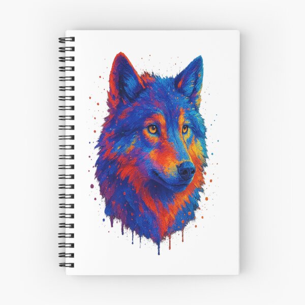 Item preview, Wild Focus – Splash Art Wolf designed and sold by ArahirPrints.