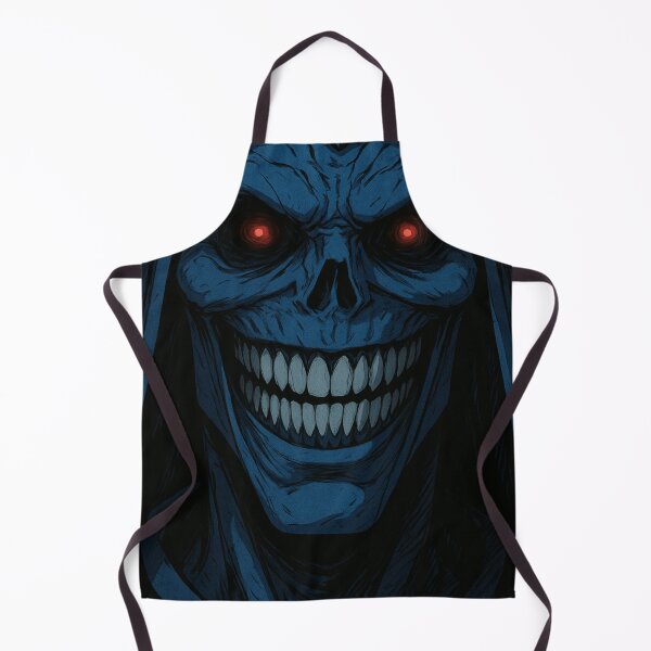 Item preview, Sinister Skull Reaper | Dark Horror Art with Red Eyes designed and sold by Printdesigns1.
