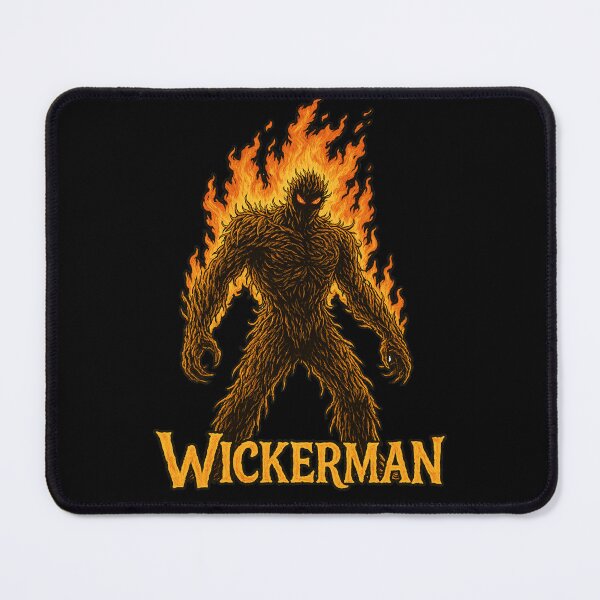 Item preview, Flaming Wickerman – Myth & Fire Art designed and sold by LukeAiWalker.