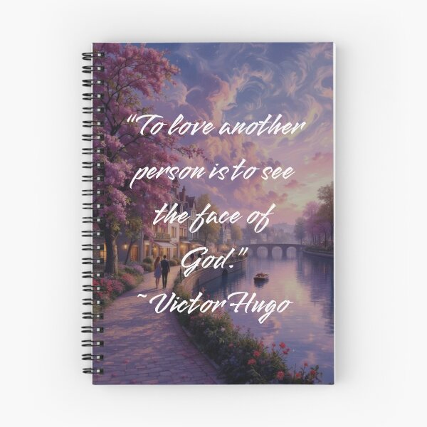 Item preview, “To love another person is to see the face of God.” ― Victor Hugo designed and sold by seewhatsticks1.