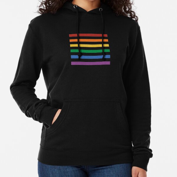 Pride Stripes Lightweight Hoodie