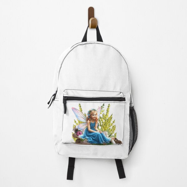 Item preview, Bluebell Fairy sitting on a Stone designed and sold by Agnes-Creative.