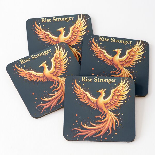 Item preview, RISE STRONGER Motivational Qoute designed and sold by nhk999.
