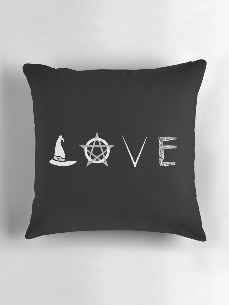 Thumbnail 3 of 4, Pillow, LOVE designed and sold by hjalte81.