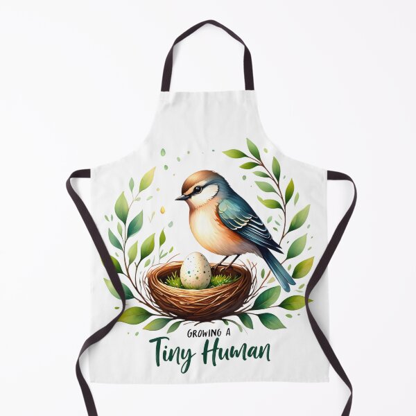 Item preview, Tiny Things Grow – Watercolor Bird & Nest Children’s Illustration designed and sold by AnnDesignStudio.