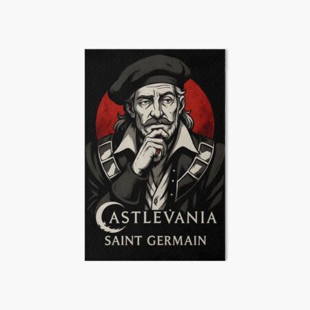 Item preview, Saint Germain – Castlevania Netflix Fanart | Time Traveler Poster Design designed and sold by WAUZ.
